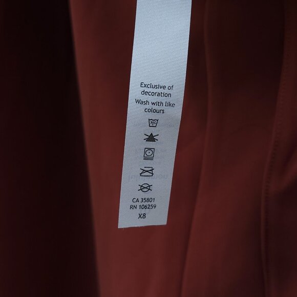 LULULEMON NOIR Pant Women's Size 10 BNWT Rustic Clay - Picture 5 of 8